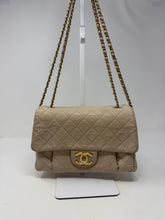 Chanel Bag, 2011 Beige Calfskin Leather Coco Pleats Small Flap Bag