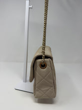 Chanel Bag, 2011 Beige Calfskin Leather Coco Pleats Small Flap Bag