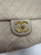 Chanel Bag, 2011 Beige Calfskin Leather Coco Pleats Small Flap Bag
