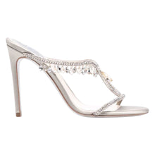 Rene Caovilla Shoes, Chantel Crystal-Embellished High-Heel Sandals (size 37.5)