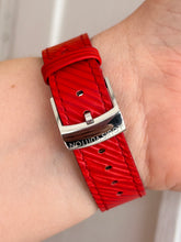 Louis Vuitton Bag, Red & White Tambour GMT Watch