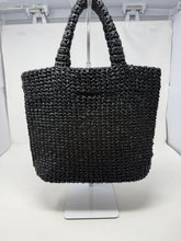 Prada Bag, Black Raffia Small Tote Bag