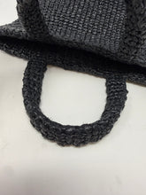 Prada Bag, Black Raffia Small Tote Bag