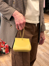 Wandler Bag, Yellow Leather Mini Marli Box Bag