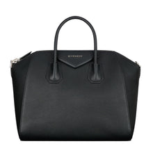 Givenchy Bag, Black Grained Leather Medium Antigona Bag