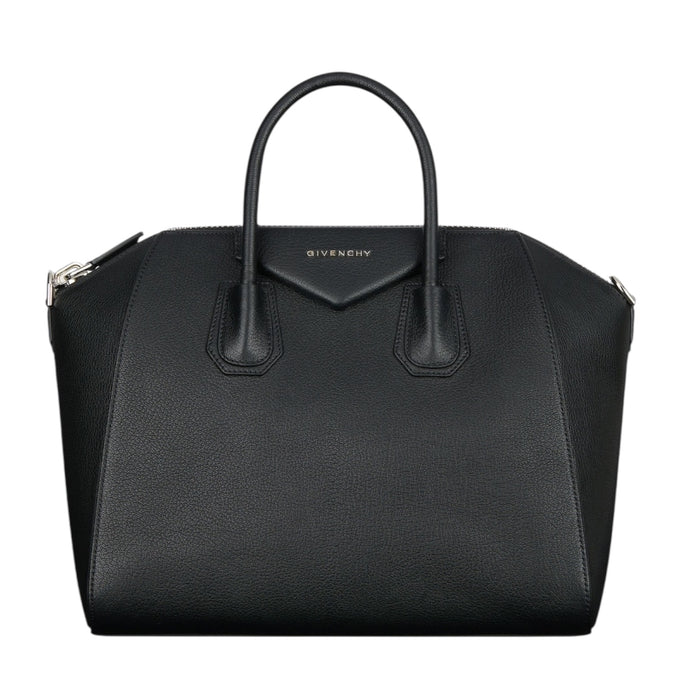 Givenchy Bag, Black Grained Leather Medium Antigona Bag