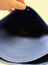 Hermès 2013 Evelyne III 29 Navy Clemence Leather Crossbody