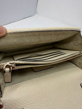 Valentino Bag, Off-White Pebbled Leather Rockstud Clutch on Chain