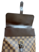 Louis Vuitton Bag, Damier Ebene Canvas Soho Backpack