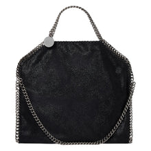 Stella McCartney Bag, Black Shaggy Deer Falabella Fold Over Tote