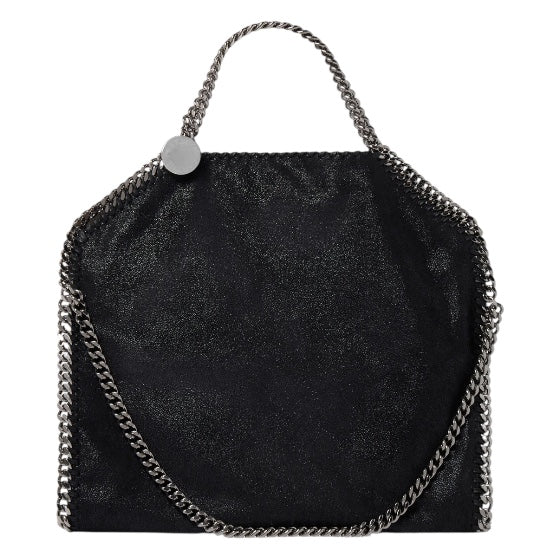 Stella McCartney Bag, Black Shaggy Deer Falabella Fold Over Tote