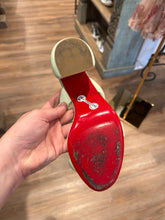 Christian Louboutin Shoes, Inflama Sab 85 Green Leather Mules (size 37.5)