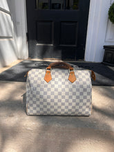 Louis Vuitton Bag, Damier Azur Speedy 30