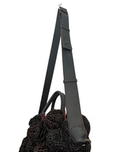Jamin Puech Bag, Black Wicker Flower Shoulder Bag