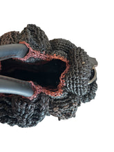 Jamin Puech Bag, Black Wicker Flower Shoulder Bag