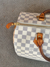 Louis Vuitton Bag, Damier Azur Speedy 30