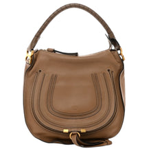 Chloé Bag, Brown Large Marcie Leather Shoulder Bag
