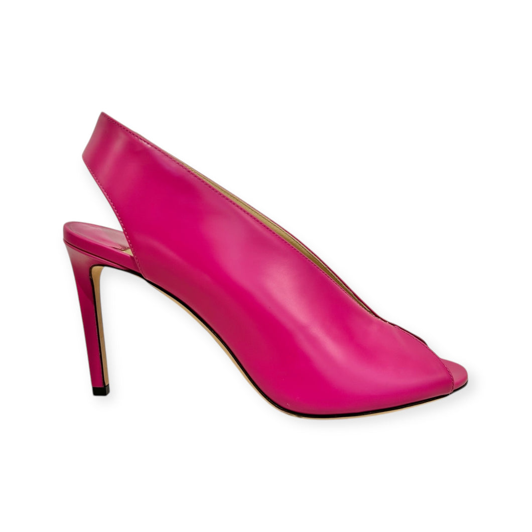 Pink jimmy shops choo shoes