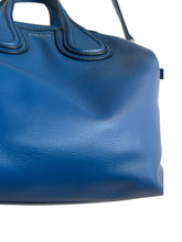 Givenchy Bag, Waxy Grained Calfskin Nightingale Blue Indigo Satchel