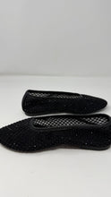 Staud Shoes, Black Mesh Alba Ballet Flats (size 36)