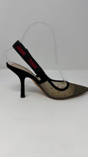 Christian Dior Shoes, J'Adior Polka Dot Mesh Slingback Pumps (size 36.5)
