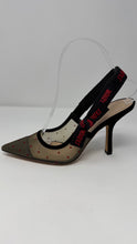 Christian Dior Shoes, J'Adior Polka Dot Mesh Slingback Pumps (size 36.5)