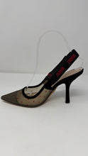 Christian Dior Shoes, J'Adior Polka Dot Mesh Slingback Pumps (size 36.5)