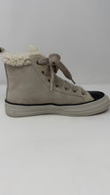 Brunello Cucinelli Shoes, Monili Shearling-Trimmed Suede High-Top Sneakers (size 37)