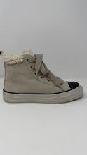 Brunello Cucinelli Shoes, Monili Shearling-Trimmed Suede High-Top Sneakers (size 37)