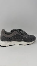 Peserico Shoes, Grey Glitter-Knit Low-Top Sneakers (size 37)