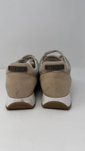 Peserico Shoes, Beige Metallic Leather Sneakers (size 37)