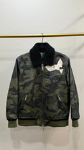 Valentino Garavani Camouflage Flight Jacket with a Bird Patch