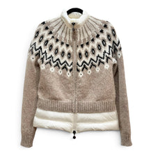 Moncler Maglione Tricot Alpaca Cardigan Jacket