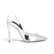Dolce & Gabbana Shoes, Silver Cardinale 105 Pointed Pumps (size 35)