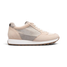 Peserico Shoes, Beige Metallic Leather Sneakers (size 37)