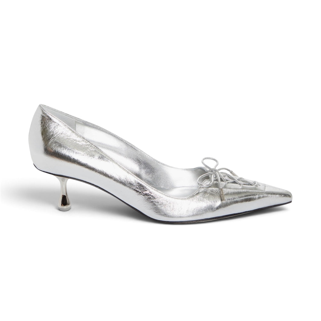 Jimmy Choo Shoes, Silver Scarlett 50 Pumps (size 37)