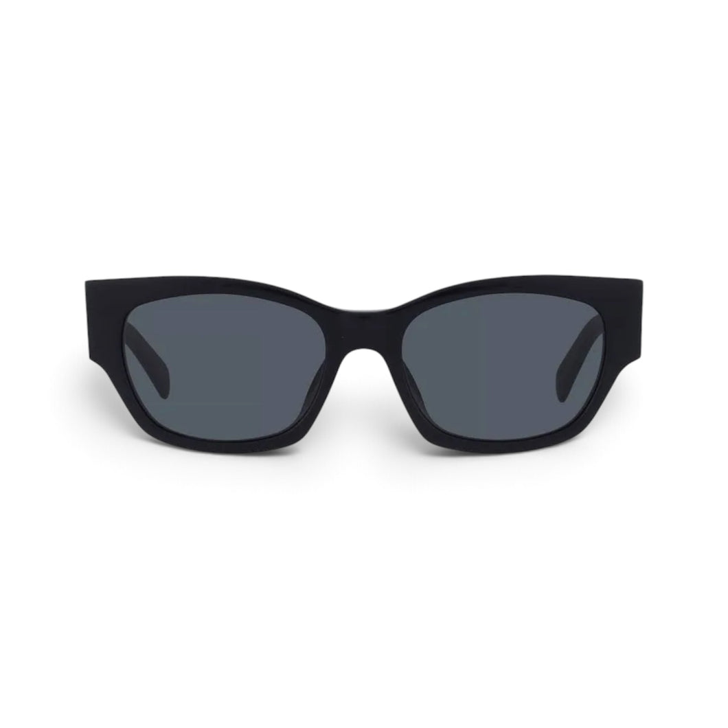 Celine Black Monochroms Rectangular Sunglasses