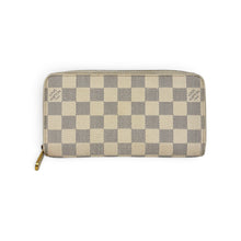 Louis Vuitton Bag, Damier Azur Canvas Zippy Wallet