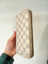 Louis Vuitton Bag, Damier Azur Canvas Zippy Wallet