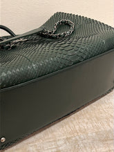 Chanel Bag, Dark Green Python Shopping Tote